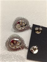 Orecchini Vidali Gioielli Donna in Argento Perla ORAR-95-34 - ORAR-95-34